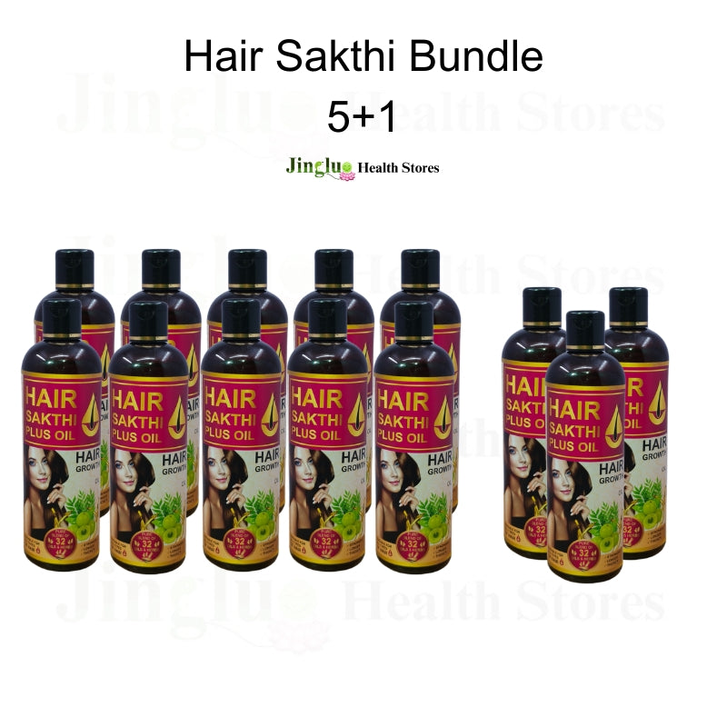 Hair Sakthi Oil Bundle (5+1)