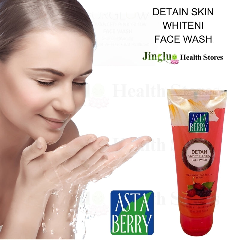 Asta Berry Detan Skin Whitening Face Wash