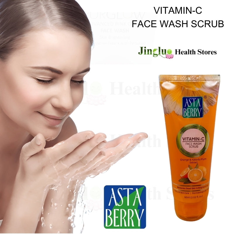 Asta Berry Vitamin-C Face Wash Scrub